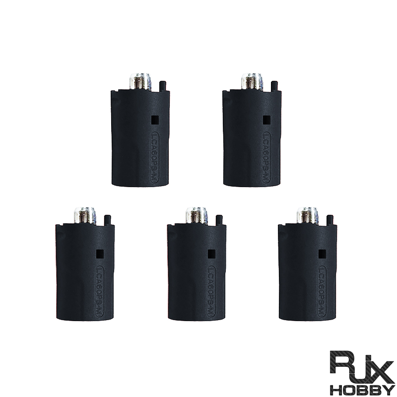 RJX 5pcs Amass LCA60PB Male DC Plug High Current Single PIN Riveted Crimping Connector