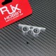 RJX 2pcs Ball Globe Valves Mount Holder Bracket Seat for RC Turbine Turbo-jet Engine Airplane