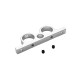 RJX 2pcs Ball Globe Valves Mount Holder Bracket Seat for RC Turbine Turbo-jet Engine Airplane