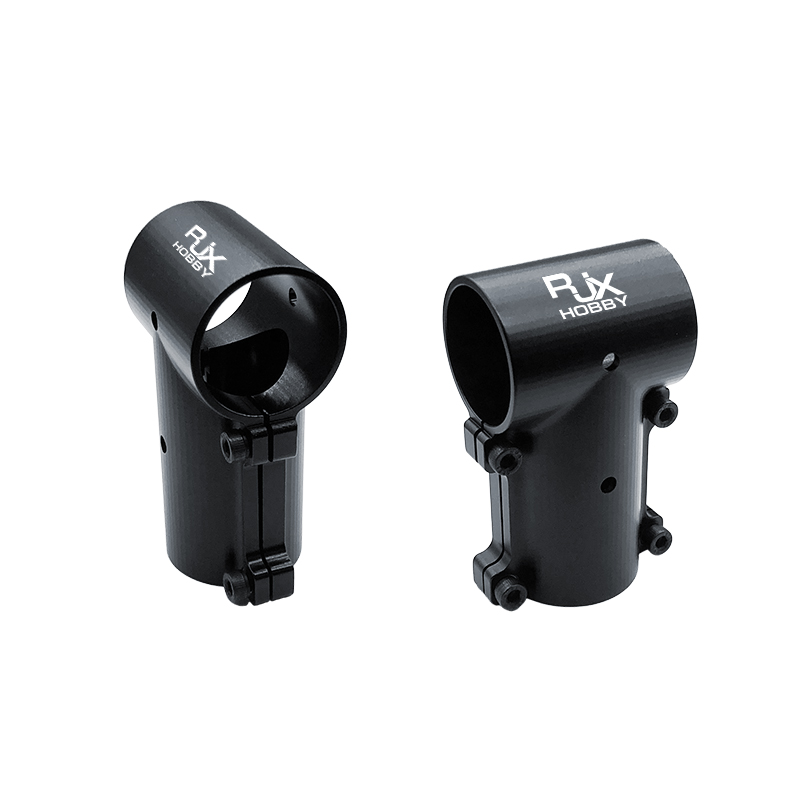 RJX 1pcs Alum 30mm to 30mm  Tee Joint Landing Gear Connector Adapter for RC Plant UAV Drone