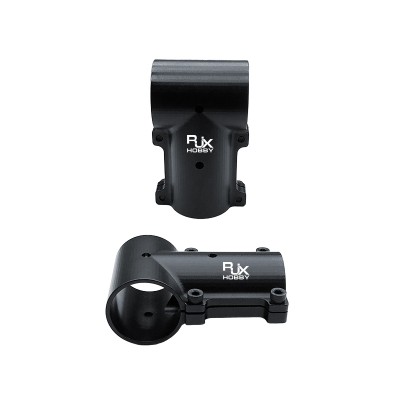 RJX 1pcs Alum 30mm to 30mm  Tee Joint Landing Gear Connector Adapter for RC Plant UAV Drone