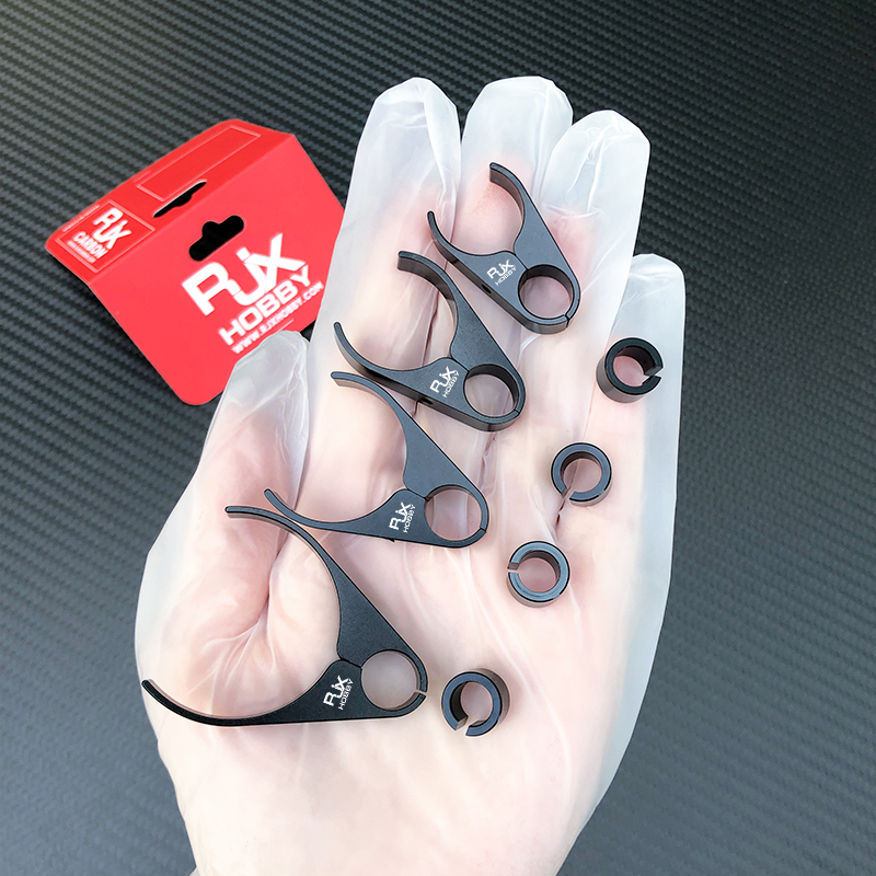 RJX 1pcs Plant Protection Drone Plastic Water Pipe Clamp 20/25/30/40mm Carbon Fiber Tube Fixing Water Pipe Fittings