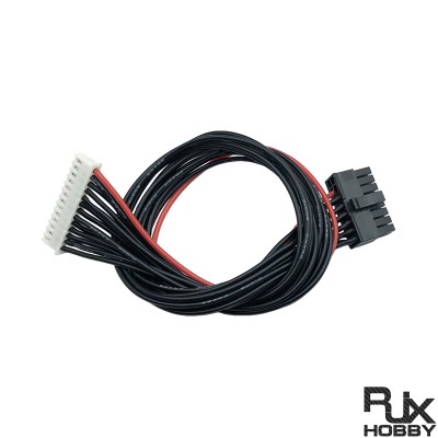 RJX 1pcs JST-XH 2.54mm 12S charger balance line to 16pin Connectors Extension Cable