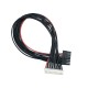 RJX 1pcs JST-XH 2.54mm 12S charger balance line to 16pin Connectors Extension Cable