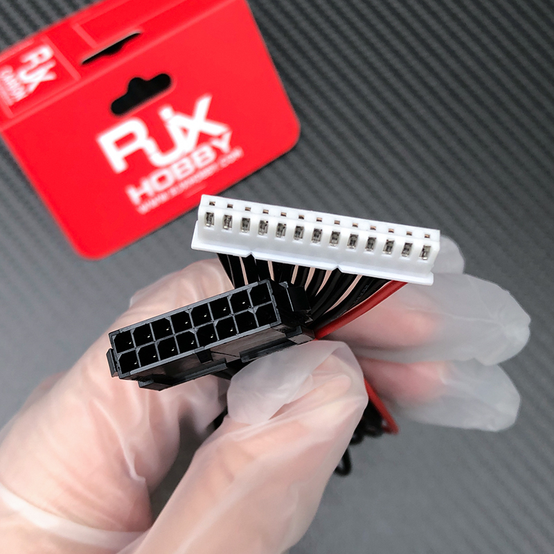 RJX 1pcs JST-XH 2.54mm 12S charger balance line to 16PIN Connectors Extension Cable