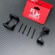 RJXHOBBY 1pcs 40mm Pipe Clip Tubing Clamp Fastener Carbon Tube Fixed Joint for RC Plant Agriculture UAV Drone