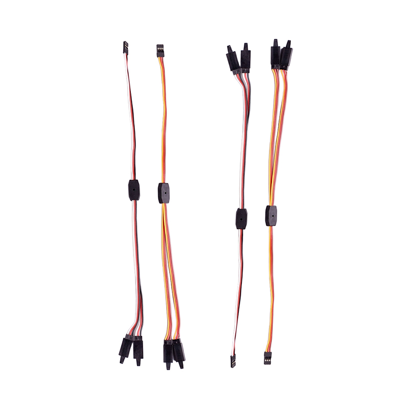 RJX 5pcs Y Shape AMASS Anti-Loosening 60 Cores 30cm Servo Splitter Cable  For JR  / Futaba