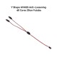 RJX 5pcs Y Shape AMASS Anti-Loosening 60 Cores 30cm Servo Splitter Cable  For JR  / Futaba