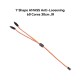 RJX 5pcs Y Shape AMASS Anti-Loosening 60 Cores 30cm Servo Splitter Cable  For JR  / Futaba