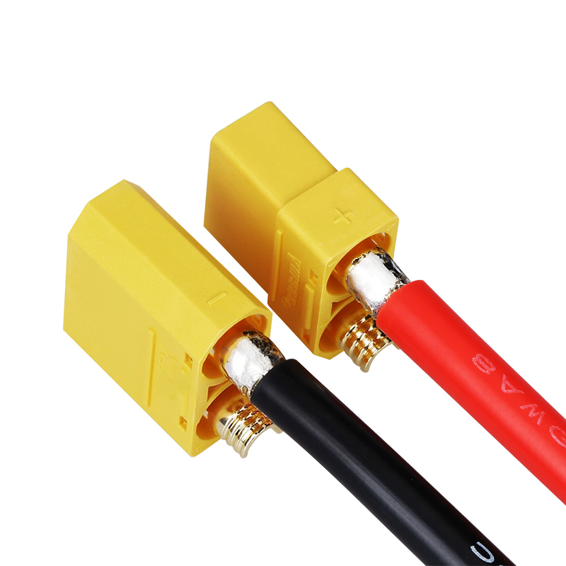RJX 1pcs XT90H Male Female XT90S Anti Spark RC Charger Cable Connector Y Harness For Parallel Battery