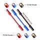 RJX 1pcs XT150 Male to Female Extension wire cable 8AWG / 10AWG 10CM 