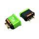 RJX 1Pair QS10-S Male Female Plug Dustproof Waterproof Cover Anti-short Circuit Protection Cap for RC Electric Vehicle