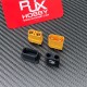 RJX 5Pairs XT90 Male Female Plug Dust Cap Protective Cover Anti-Dirt Cap Protector Shell