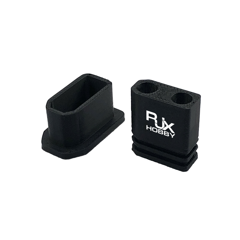 RJX 5Pairs XT90 Male Female Plug Dust Cap Protective Cover Anti-Dirt Cap Protector Shell