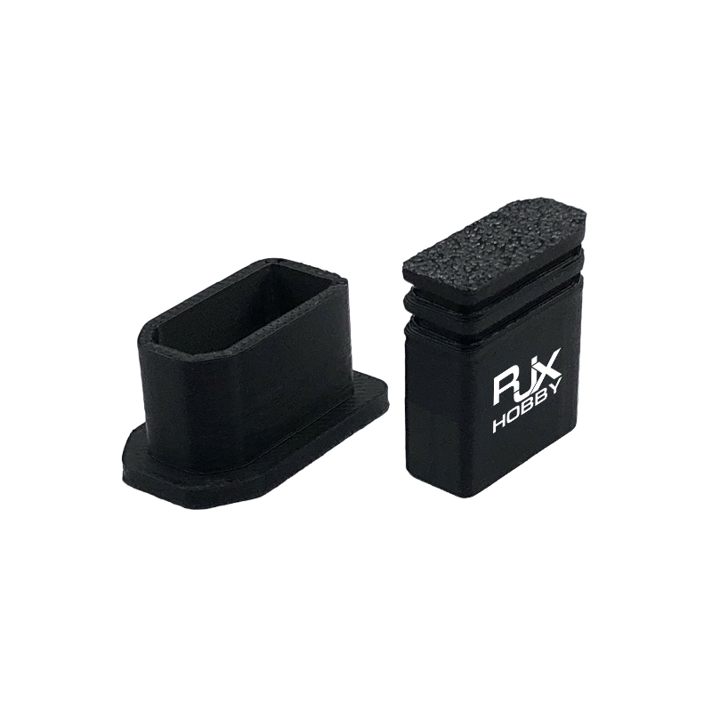 RJX 5Pairs XT90 Male Female Plug Dust Cap Protective Cover Anti-Dirt Cap Protector Shell