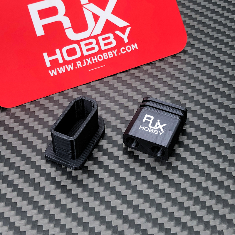 RJX 5Pairs XT90 Male Female Plug Dust Cap Protective Cover Anti-Dirt Cap Protector Shell