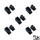 RJX 5Pairs XT60H Male Female Plug Dust Cap Protective Cover Anti-Dirt Cap Protector Shell