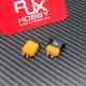 RJX 5Pairs XT60H Male Female Plug Dust Cap Protective Cover Anti-Dirt Cap Protector Shell