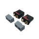 RJXHOBBY 1pair QS10P-L Anti-spark Battery Connector Large Current Male Female Gold Plated Plug for RC UAV Drone