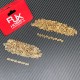RJXHOBBY 100pcs M2 M2.5 M3 M4 M5 threaded inserts impact brass nuts