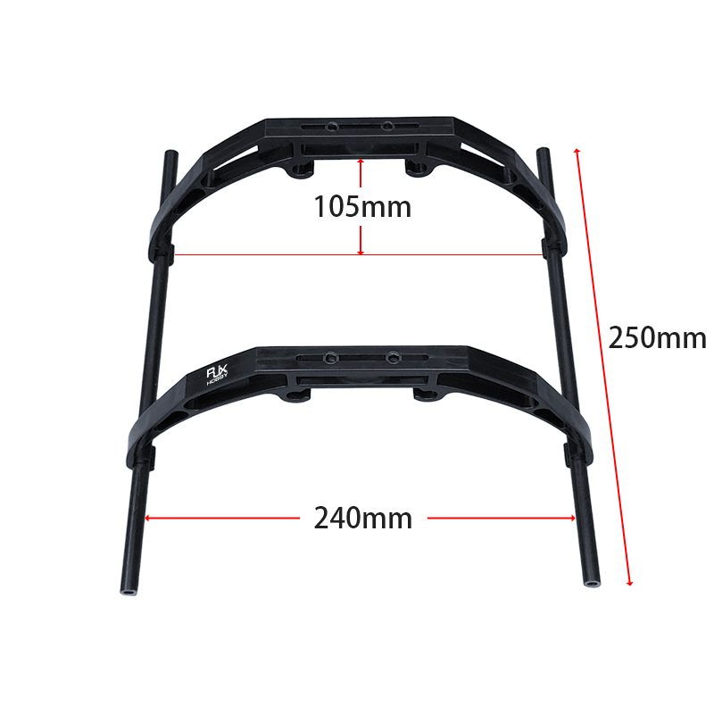 RJX Frame Landing Gear Landing Skid for RC FPV Quadcopter Multicopter Hexacopter Drone