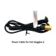 RJX 1pcs for DJI Avata Goggles Power Cable XT60 Male Plug to 4530 Connector Adapter Wire RC FPV Drone Video Glasses Parts