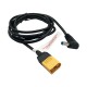 RJX 1pcs for DJI Avata Goggles Power Cable XT60 Male Plug to 4530 Connector Adapter Wire RC FPV Drone Video Glasses Parts