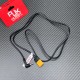 RJX 1pcs for DJI Avata Goggles Power Cable XT60 Male Plug to 4530 Connector Adapter Wire RC FPV Drone Video Glasses Parts