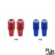 RJX 1Pair Gimbal Thumb Stick Ends M3 M4 Anti-slipping Cap for FrSky JR Futaba Spektrum Radiomaster Part