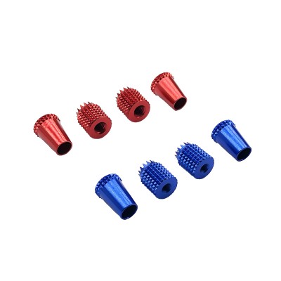 RJX 1Pair Gimbal Thumb Stick Ends M3 M4 Anti-slipping Cap for FrSky JR Futaba Spektrum Radiomaster Part