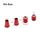 RJX 1Pair Gimbal Thumb Stick Ends M3 M4 Anti-slipping Cap for FrSky JR Futaba Spektrum Radiomaster Part