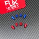 RJX 1Pair Gimbal Thumb Stick Ends M3 M4 Anti-slipping Cap for FrSky JR Futaba Spektrum Radiomaster Part