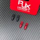 RJX 1Pair Gimbal Thumb Stick Ends M3 M4 Anti-slipping Cap for FrSky JR Futaba Spektrum Radiomaster Part