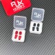 RJX 1Pair Gimbal Thumb Stick Ends M3 M4 Anti-slipping Cap for FrSky JR Futaba Spektrum Radiomaster Part