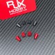 RJX 1Pair Gimbal Thumb Stick Ends M3 M4 Anti-slipping Cap for FrSky JR Futaba Spektrum Radiomaster Part