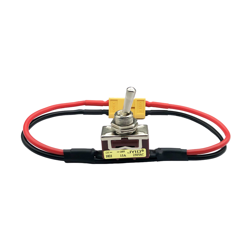 RJX 1pcs RC Aircraft Drone Battery ESC Connecting Adapter Large Current High Load Switch with XT60 Connector Power ON-off