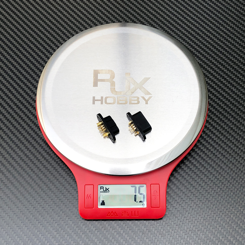 RJX 1Pair 2+9 500V 25A Quick Release Plug Male Female Brushless Motor Servo Connector