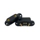 RJX 1Pair 2+9 500V 25A Quick Release Plug Male Female Brushless Motor Servo Connector