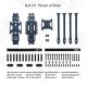 RJX A1 15inch Optical Fiber Carbon Fiber Twill matte Frame Kit for RC FPV Racing Drone