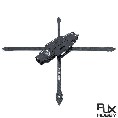 RJX A1 15inch Optical Fiber Carbon Fiber Twill matte Frame Kit for RC FPV Racing Drone