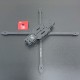 RJX A1 15inch Optical Fiber Carbon Fiber Twill matte Frame Kit for RC FPV Racing Drone