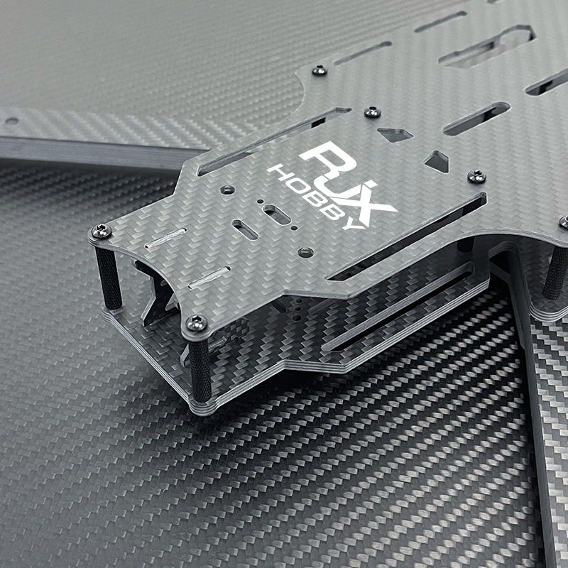 RJX A1 15inch Optical Fiber Carbon Fiber Twill matte Frame Kit for RC FPV Racing Drone
