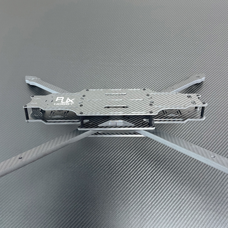 RJX A1 15inch Optical Fiber Carbon Fiber Twill matte Frame Kit for RC FPV Racing Drone