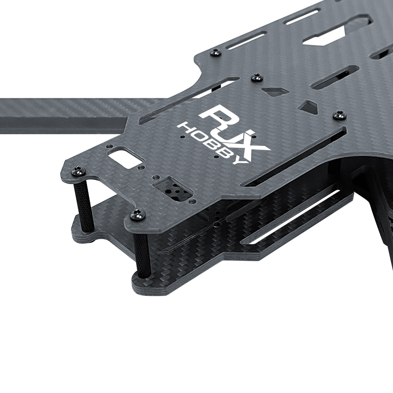 RJX A1 15inch Optical Fiber Carbon Fiber Twill matte Frame Kit for RC FPV Racing Drone
