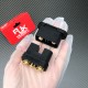 RJX 1pair QS9-S Connector Black High Current Anti spark Connector Male  Female