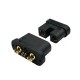 RJX 1pair QS9-S Connector Black High Current Anti spark Connector Male  Female
