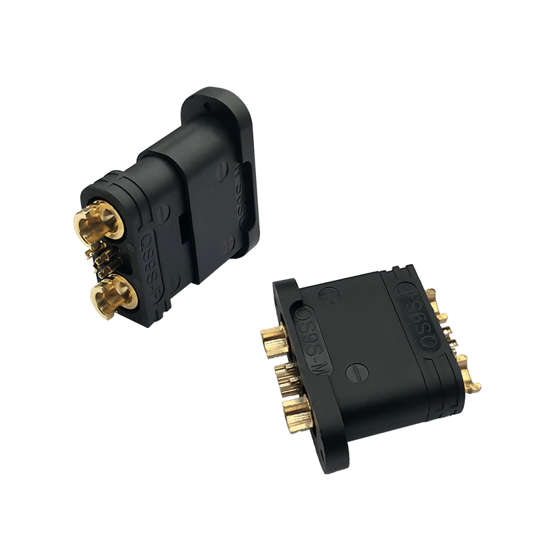 RJX 1pair QS9-S Connector Black High Current Anti spark Connector Male  Female