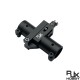 RJXHOBBY 1pcs 16mm CNC Horizontal Folding Arm Tube Joint FPV System multirotor UAV Drone Spare Parts