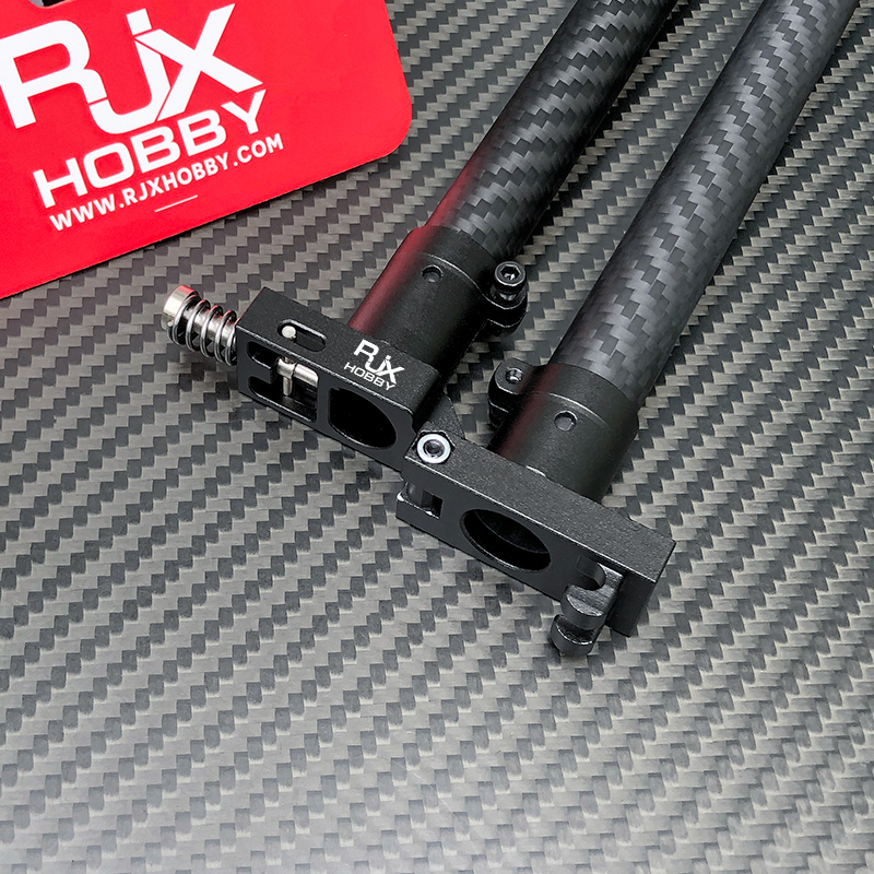 RJXHOBBY 1pcs 16mm CNC Horizontal Folding Arm Tube Joint FPV System multirotor UAV Drone Spare Parts