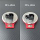 RJX 1pcs Landing Gear Aluminum Alloy Tee Tripod 30 to 40 / 30 to 45 /30 to 50 / 40 to 50 mm Carbon Fiber Tube Connector